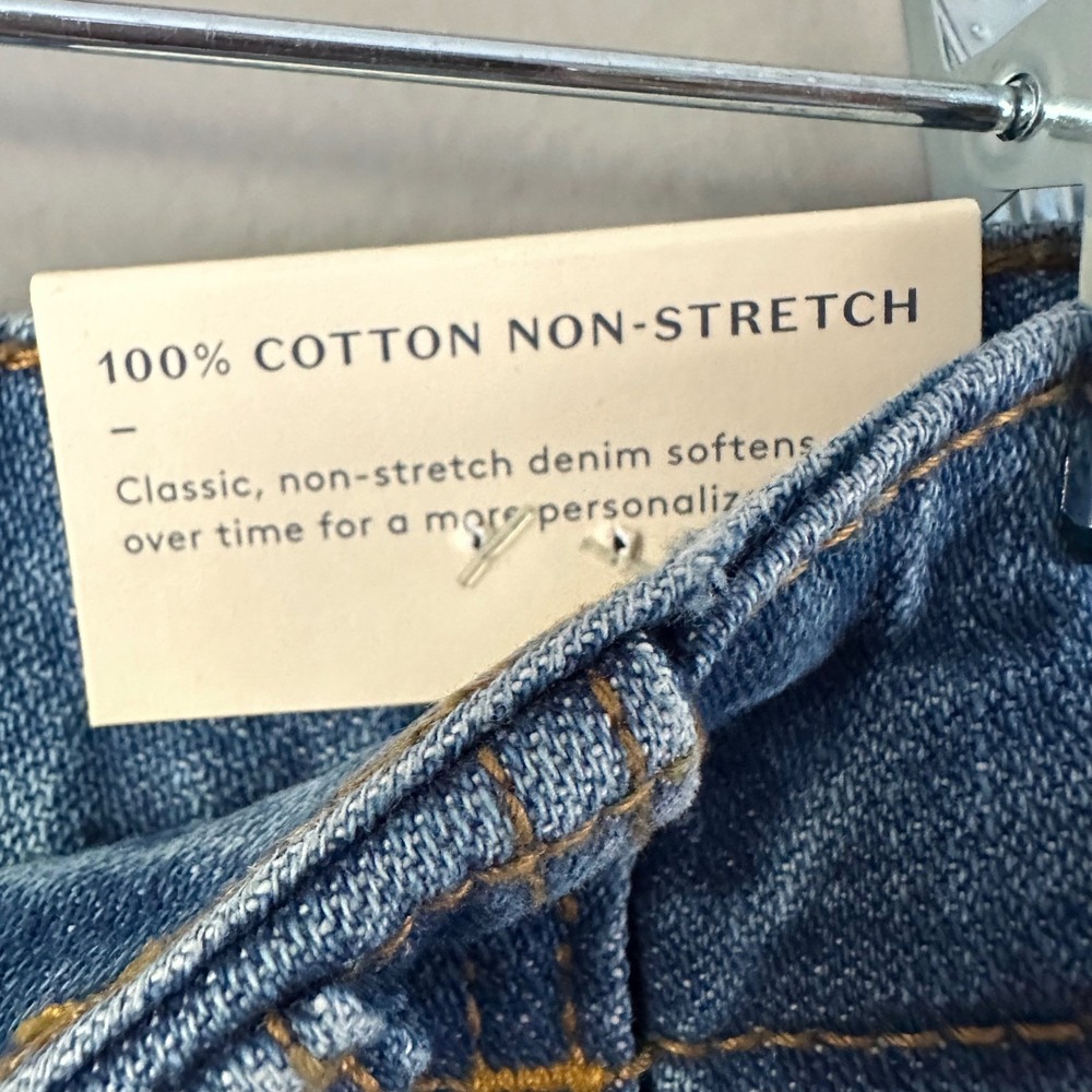 Universal Threads Loose‎ Fit Cargo Boyfriend Jeans Medium Wash 6R NWT - Picture 3 of 8